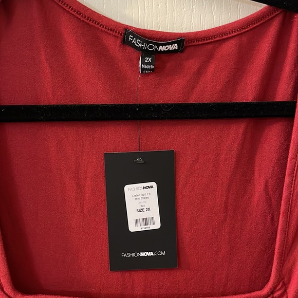 FashionNova Red BodyCon - Picture 4 of 5